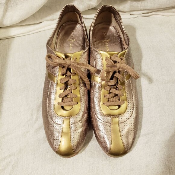 Cole Haan x Nike Mixed Metallic Sneakers Size 10M EUC - Picture 9 of 11